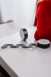 Cinta organza con puntos - 23 mts NEGRO