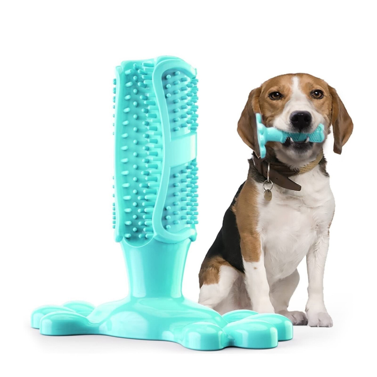 Juguete Para Perros Dental Ventosa Anti Sarro Resistente 