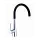 Griferia De Cocina Pico Alto Aqualia Monocomando Negro