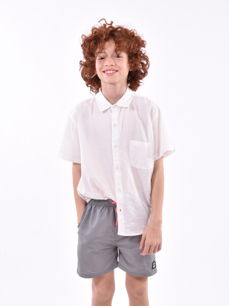 SHORT DE BAÑO BENJAMIN VERDE MILI