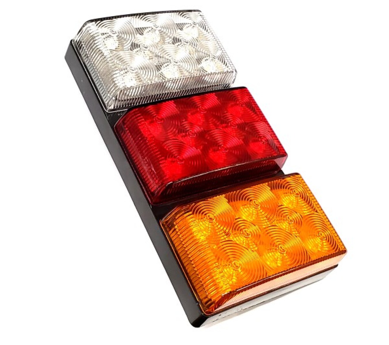 FAROL - TRASERO LED 12/24V 19X9 TRAILER ROJO BLANCO AMBAR - 