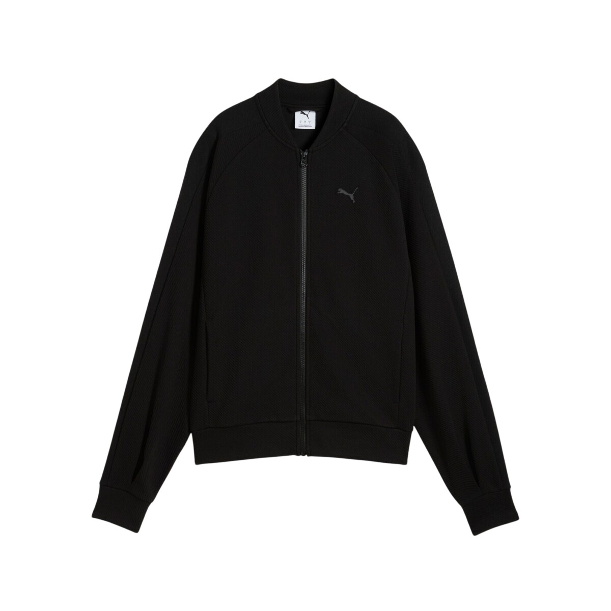 Campera Puma Full Zip Jacket - Black 
