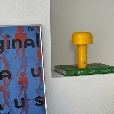 Lámpara veladora Honguito Inálambrica Amarilla