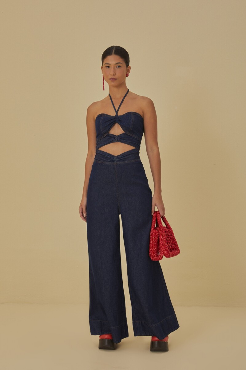 ENTERO DENIM Azul