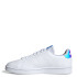Championes de Mujer Adidas Advantage Blanco - Celeste