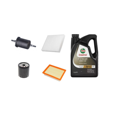 KIT DE FILTROS Y ACEITE 5W40 CASTROL Kit De Filtros Y Aceite 5w40 Castrol