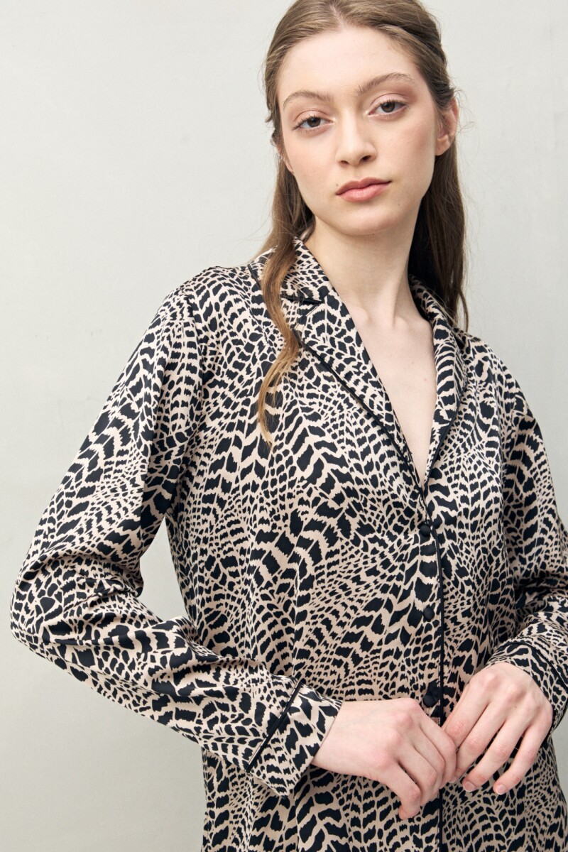 CAMISA GINGER PRINTED - Animal Print 