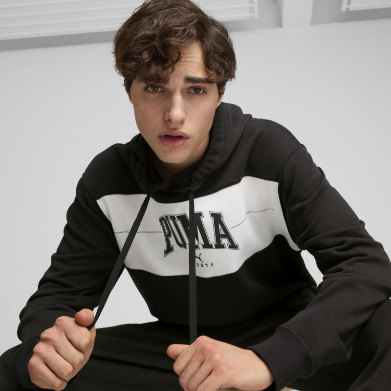Canguro Puma Squad Hoodie TR de Hombre - 681797 01 Negro