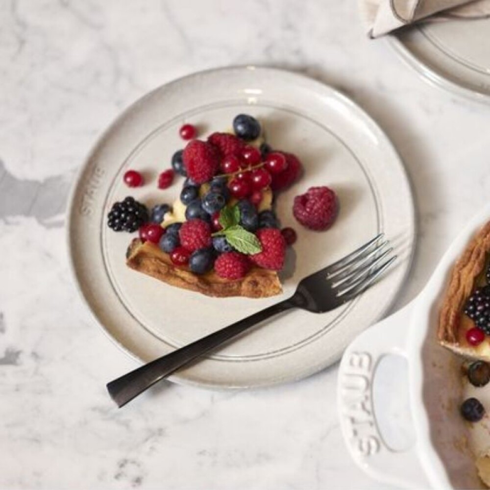 STAUB PLATO PLAYO 20CM CERAMICA TRUFA BLANCO STAUB PLATO PLAYO 20CM CERAMICA TRUFA BLANCO