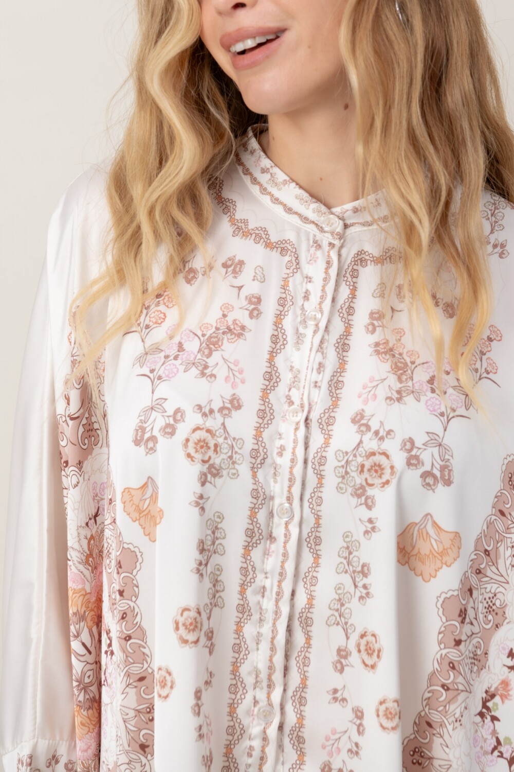 CAMISA MANDALA Natural