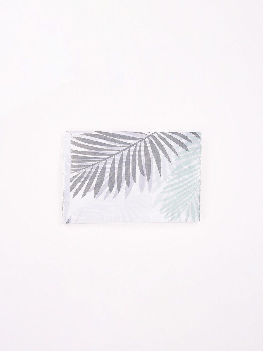 MANTEL PEVA HOJAS - VERDE 