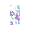 Protector para iPhone 17 diseño de flores color violeta Protector Para Iphone 17 Diseño De Flores Color Violeta