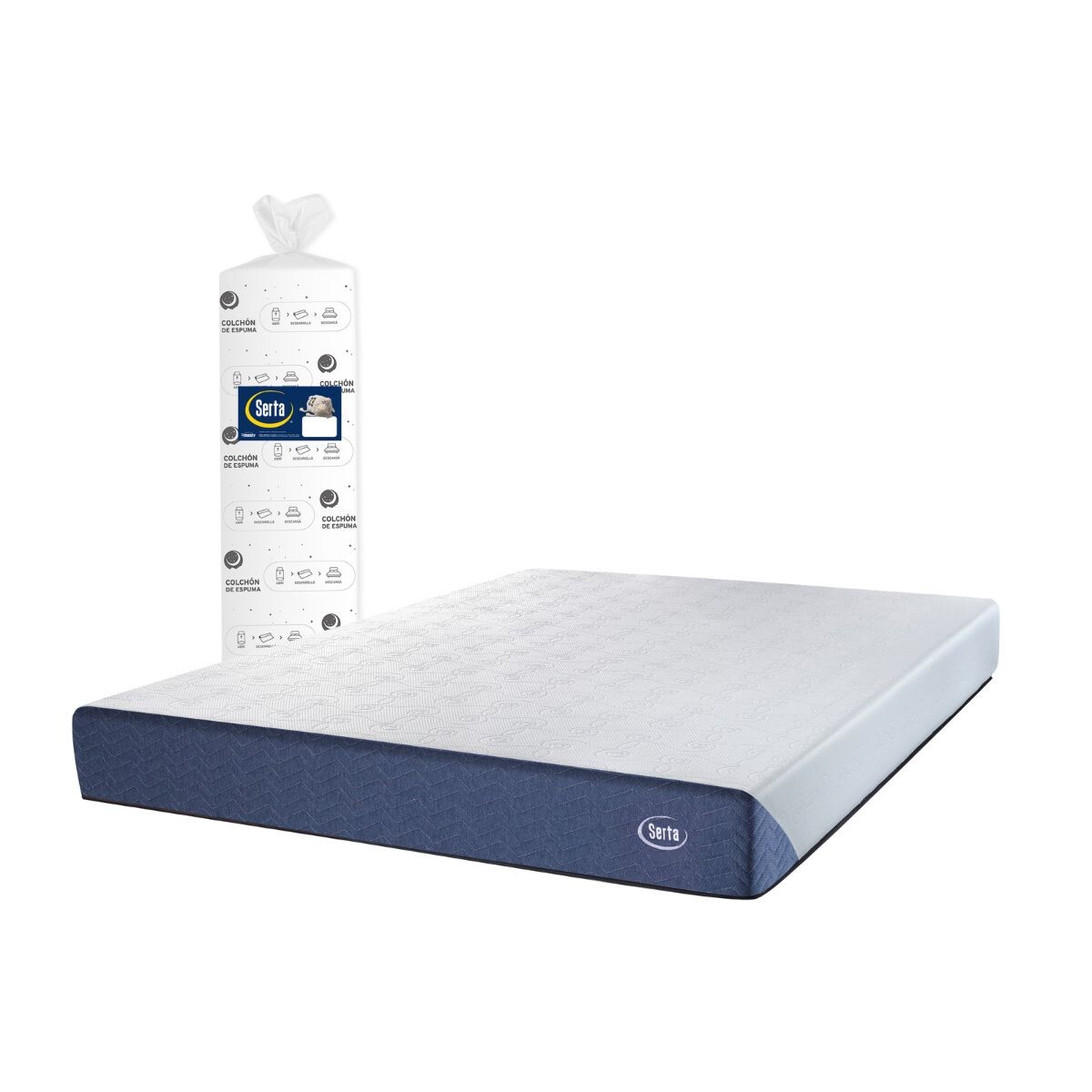 Colchon Benton - 2 plazas en caja - 1.40 x 1.90 