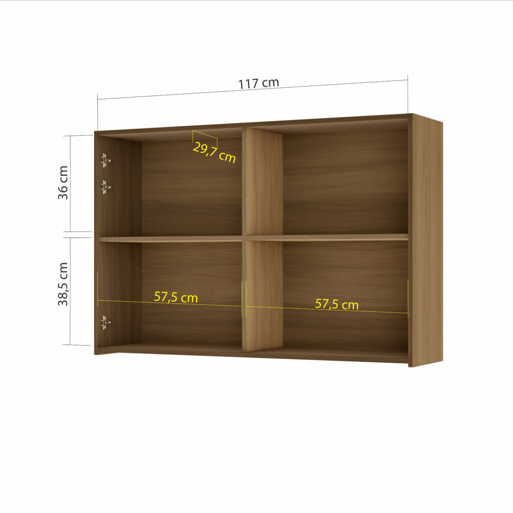 AEREO 120 CM MDF NATURAL-BEIGE SUECIA