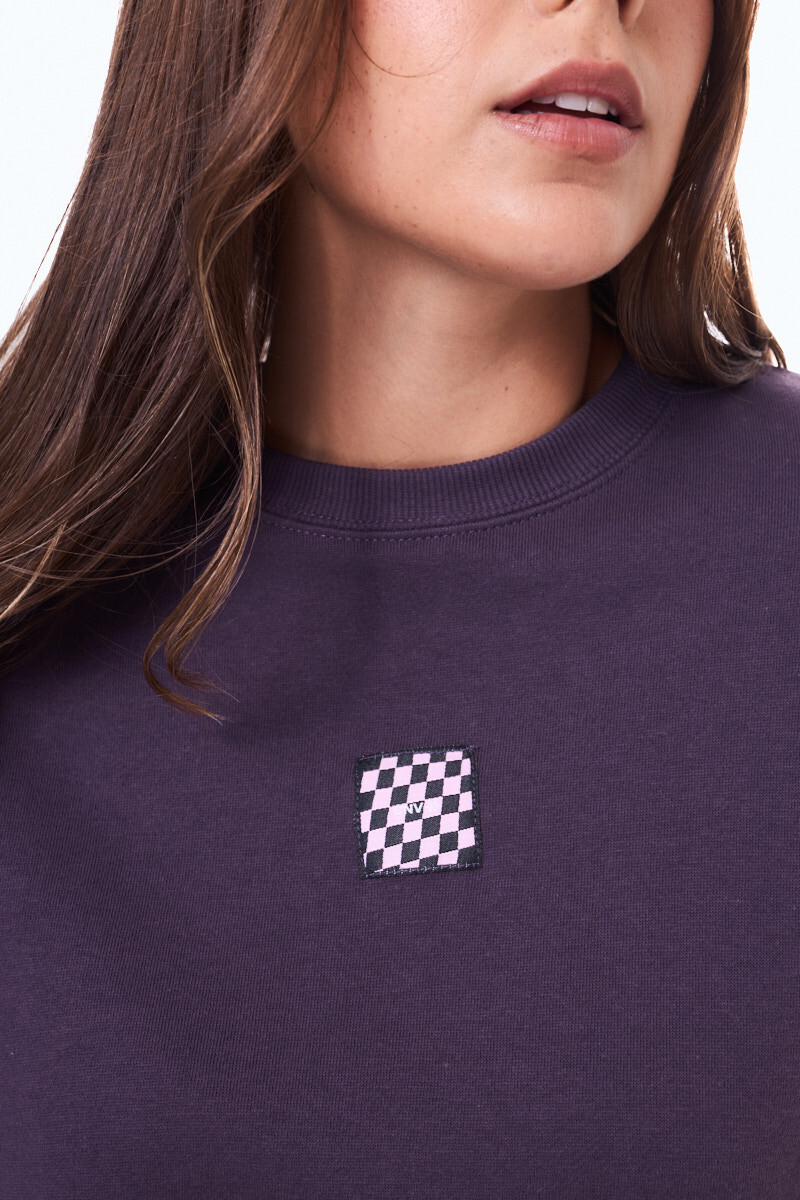 Buzo de felpa Bello Violeta