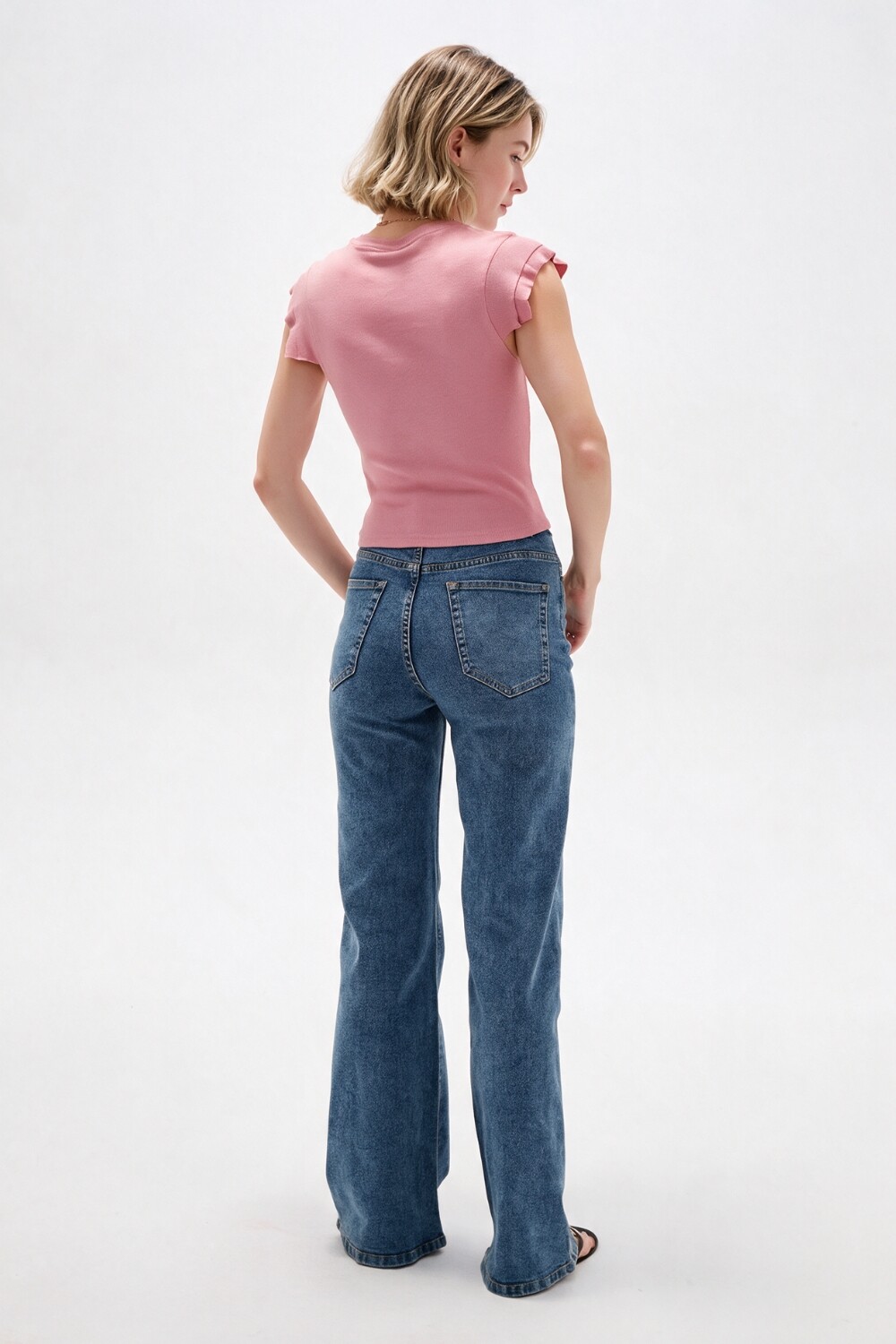 Musculosa Lanah Rosa Oscuro