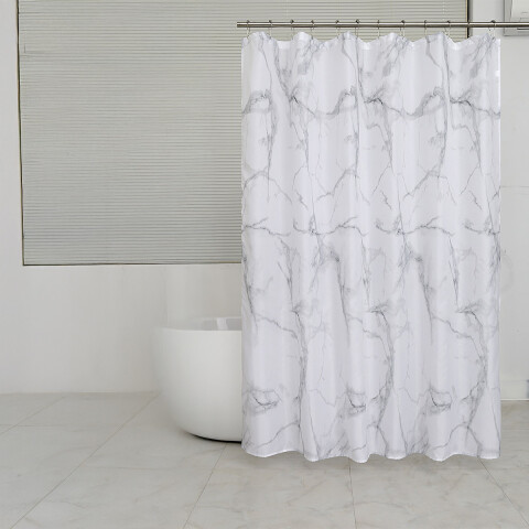 Cortina de Home Class con Argollas 180 x 180 cm 20065 MARMOL BLANCO