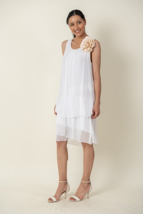 VESTIDO AMAPOLA Blanco