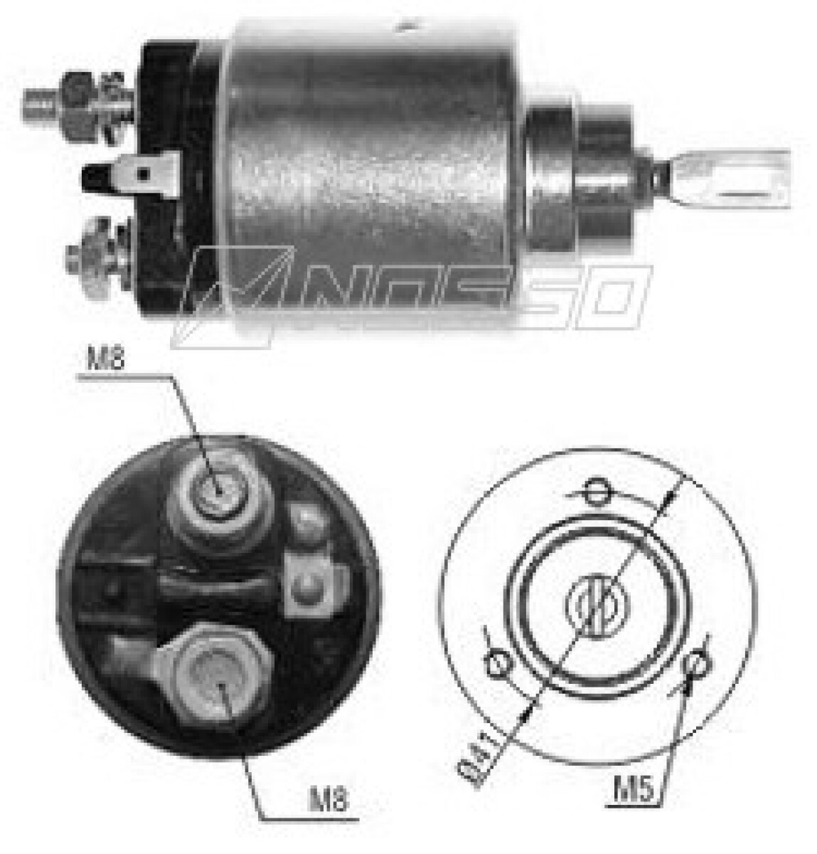 AUTOMATICO DE ARRANQUE RENAULT CLIO I R19 1.6 8V C3L BOSCH ZM 