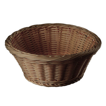Cesto ratan plast redondo marron 18.5/H7.5 cm Sunnex Cesto ratan plast redondo marron 18.5/H7.5 cm Sunnex