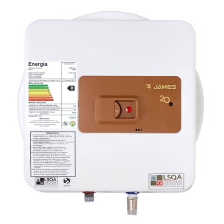 Calefón Termotanque James con Tanque de Cobre 20 L Calefón Termotanque James con Tanque de Cobre 20 L