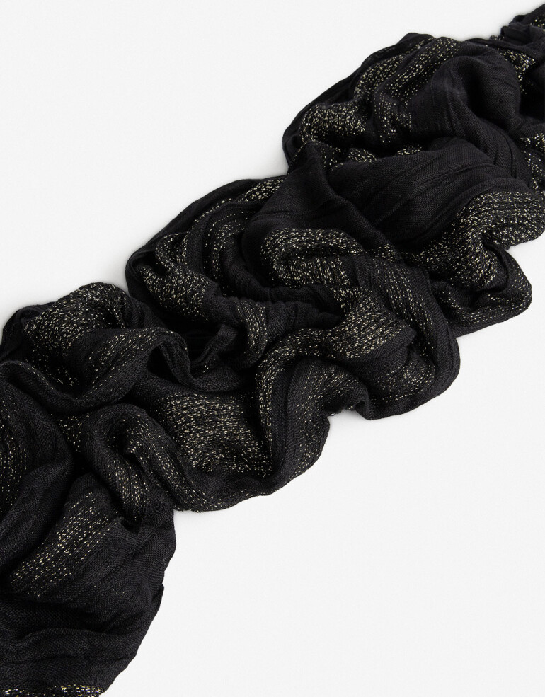 Pashminas Pashmina De Lurex - Negro