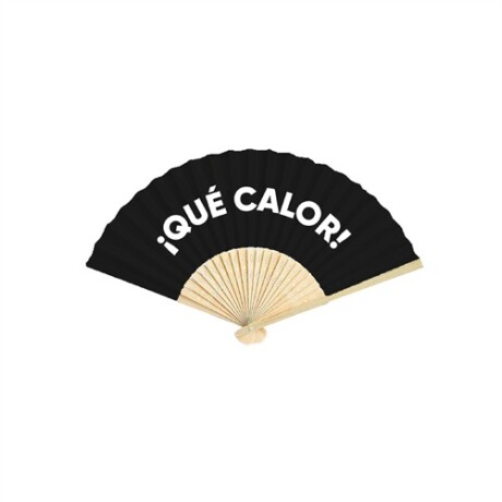Abanico Mis Petates Negro Oscuro