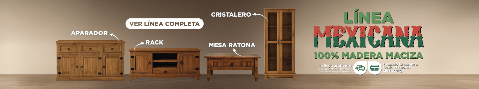Muebles Línea Mexicana en La Tentación - Calidad, estilo y confort