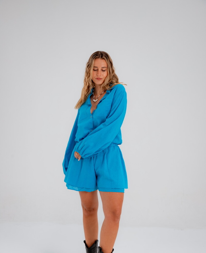 Conjunto Serena turquesa