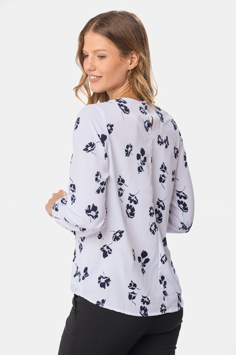 BLUSA ESTAMPADA CLÁSICA Tulipan