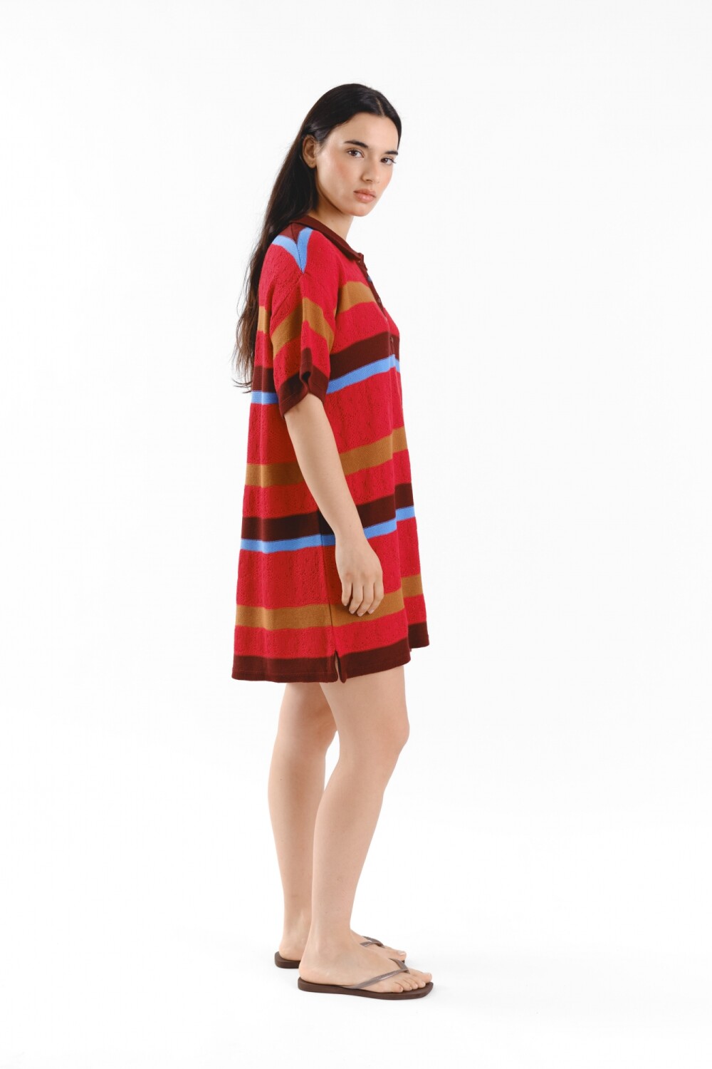 Vestido Pomelo Rojo