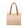 Cartera Moon Croco Beige