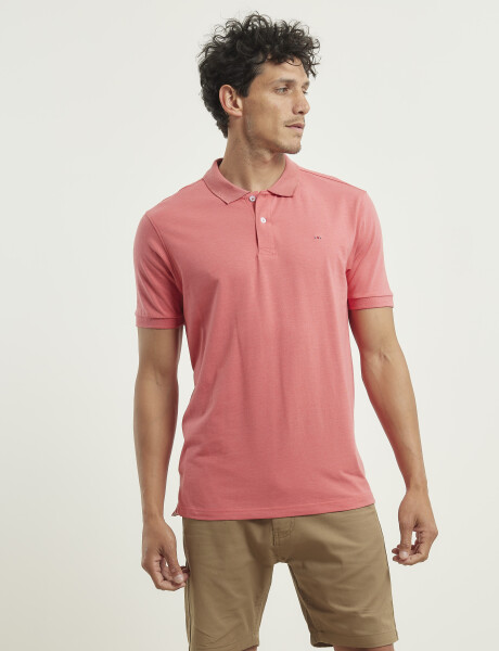 520792 REMERA HARRINGTON LABEL Coral