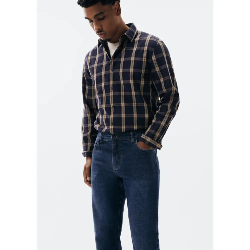 CALCA MASC ADULTO AZUL ESCURO