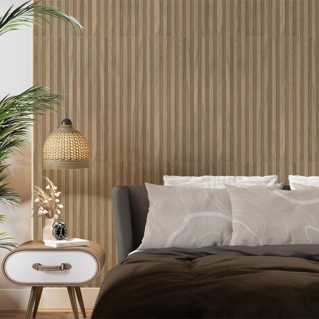 Ceramica Marfil Satinada Con Relieve 45X90Cm Pared GAMAS DE MARRON