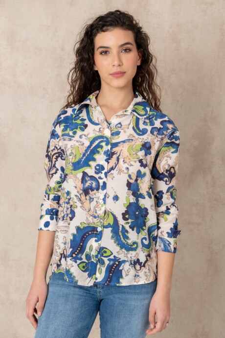 Camisa estampada Deep