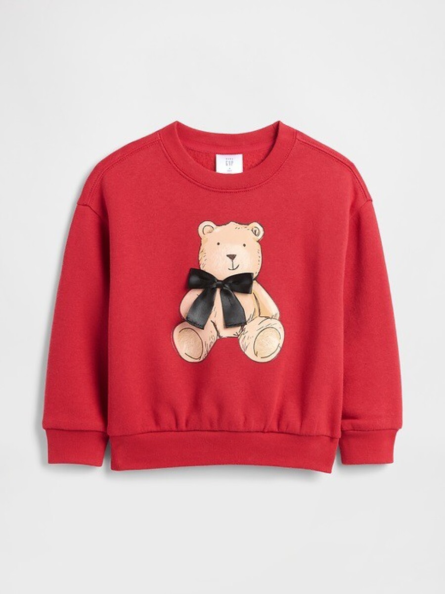 Buzo Deportivo Toddler Niña - Modern Red 