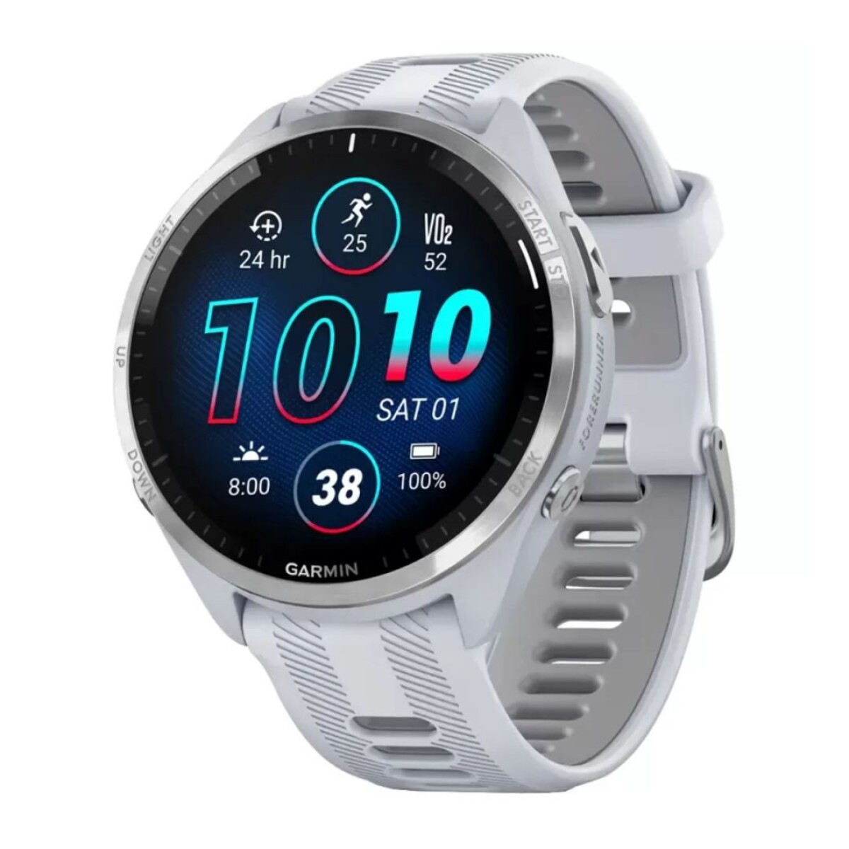 Reloj Smartwatch Garmin Forerunner 965 - Whitestone Gray 