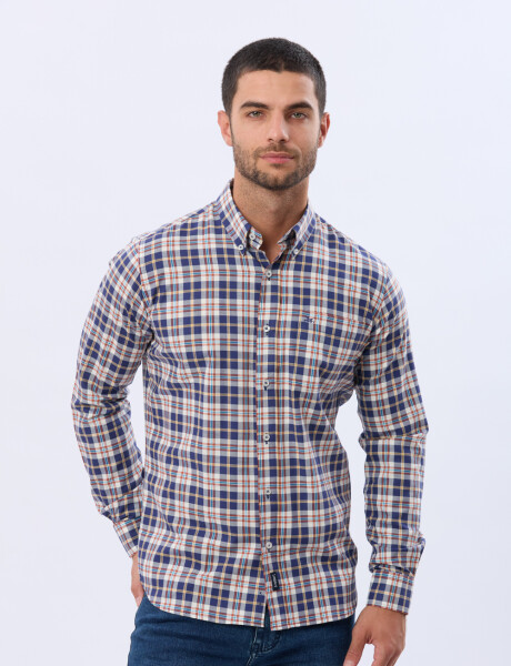CAMISA SPORT A CUADROS Unico
