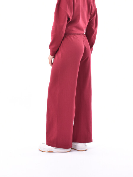PANTALON DARIAN BORDEAUX