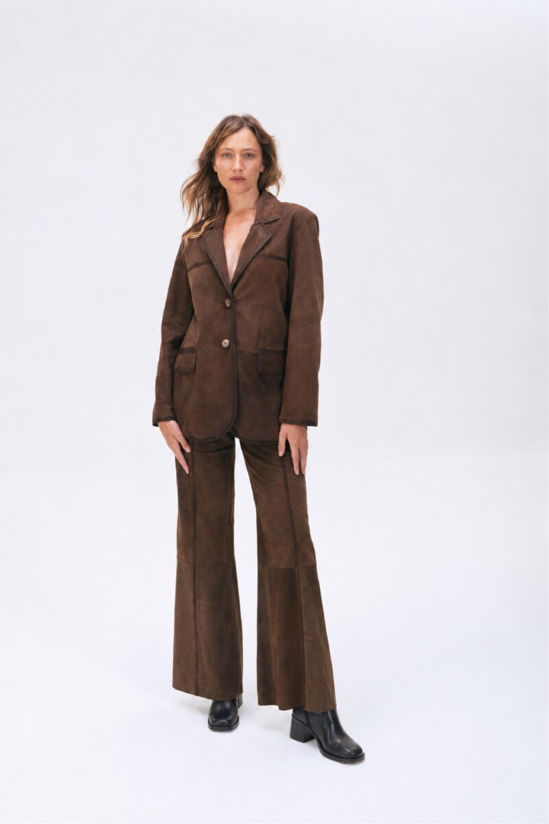 DINA FW26 PANTALON - MARRON 