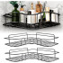 Estante Organizador Esquinero Metalico Adhesivo Ducha Cocina Estante Organizador Esquinero Metalico Adhesivo Ducha Cocina