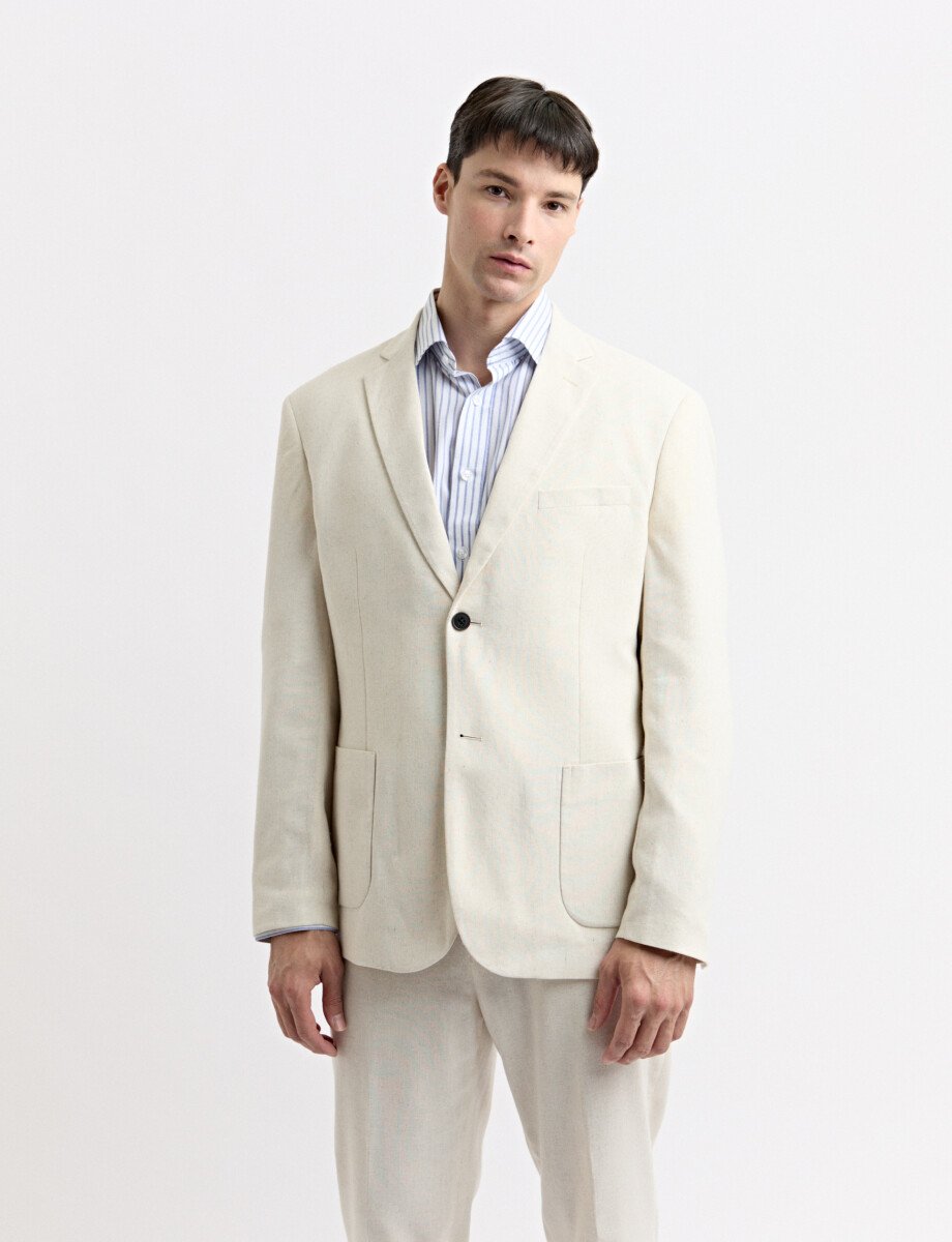 110576 SACO HARRINGTON LABEL Natural