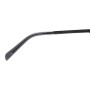 Lentes De Sol De Acero Inoxidable Cuadrado Reebok Ónix/Ónix