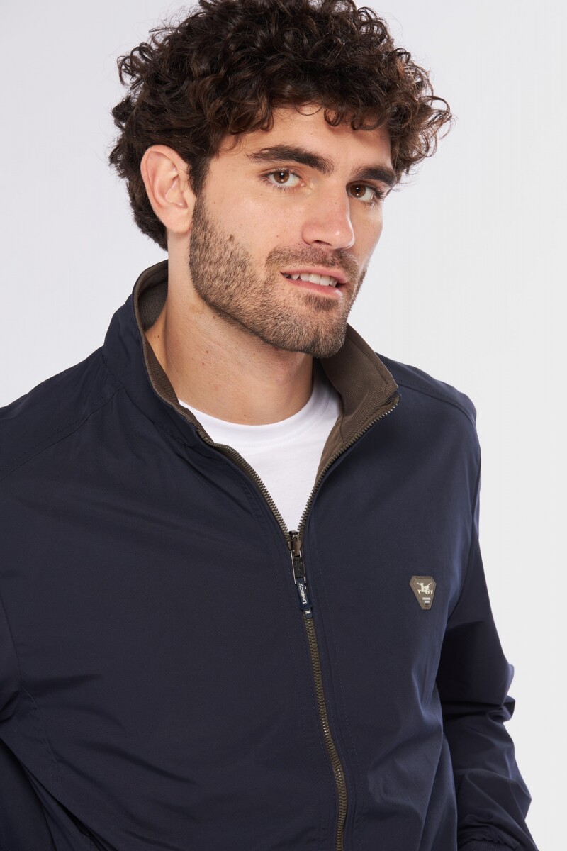 CAMPERA REVERSIBLE - Azul 