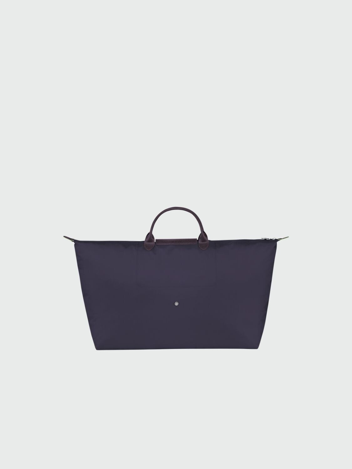 Longchamp -Bolso de viaje plegable con cierre y asa corta, Le pliage green Violeta