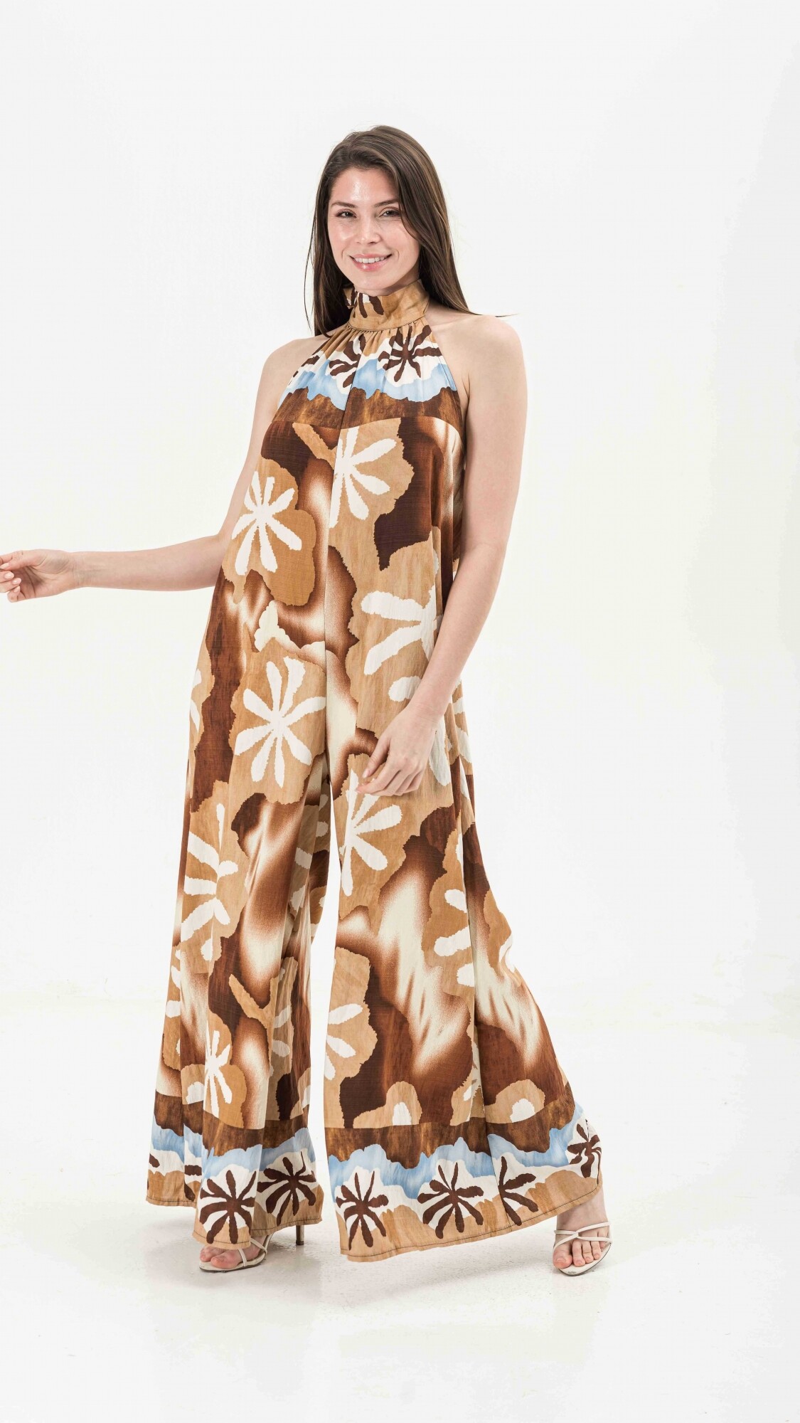 ENTERITO GISE CAMEL ESTAMPADO