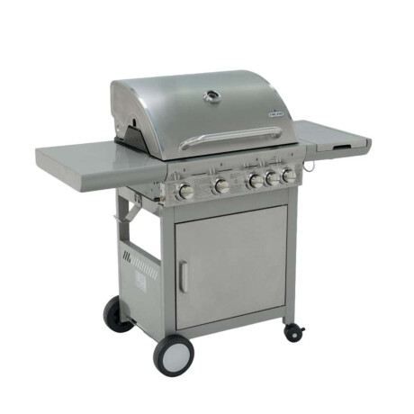 Parrilla a Gas Fire King Grill Premium con Hornalla Lateral Kyq43S