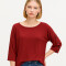 Remera Miky Bordeaux