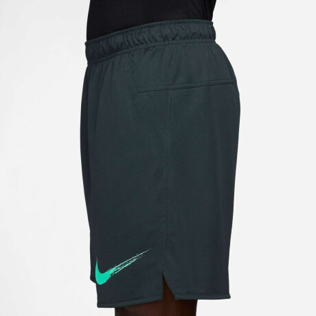 Short Nike Dri Fit Totality Knit 7 pulgdas Ul G de Hombre Verde